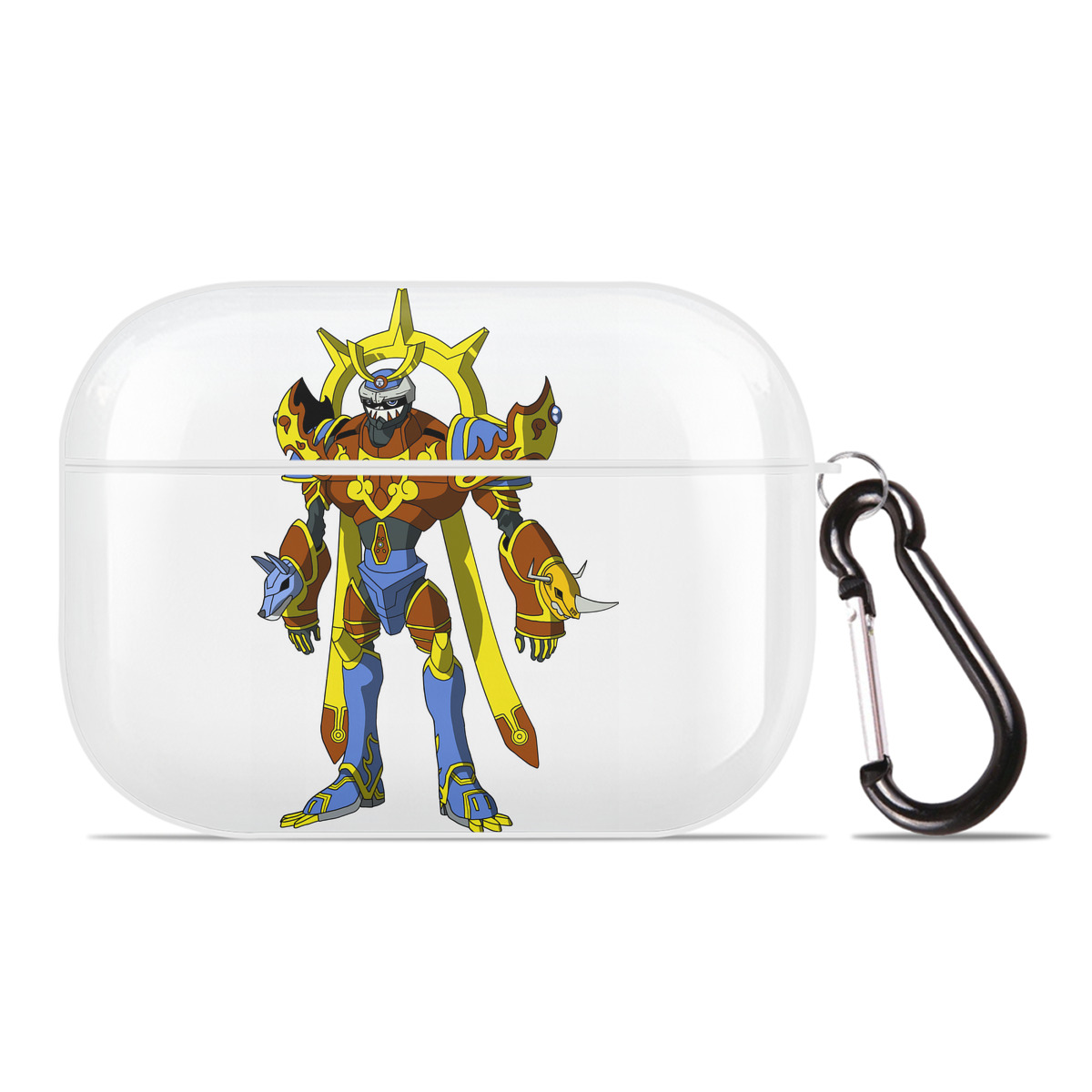 （画像用） Digimon デジタルモンスター/デジモン 【AirPods Pro用】ハードシェル保護ケース 耐衝撃・防指紋・カラビナ付き商品仕様