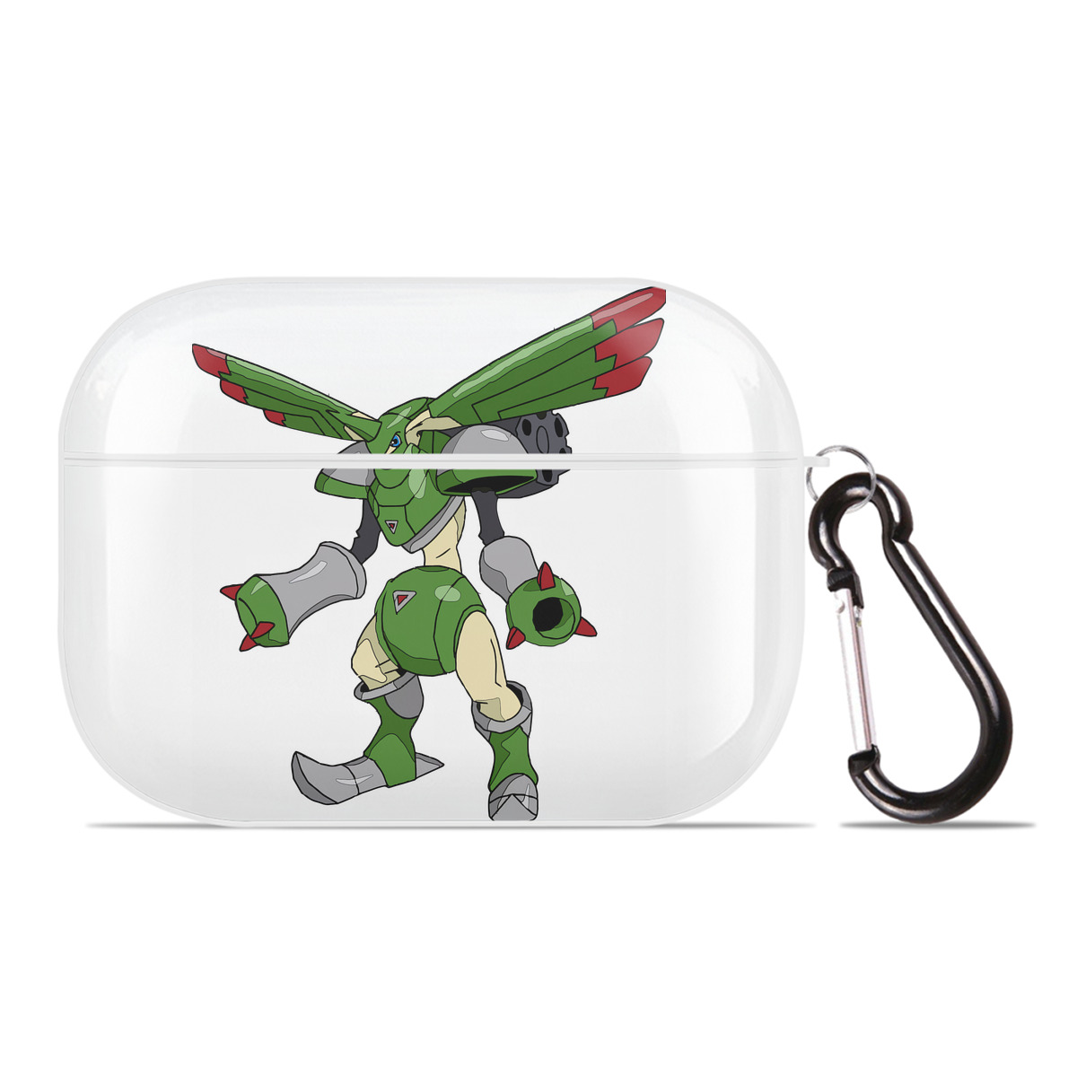 （画像用） Digimon デジタルモンスター/デジモン 【AirPods Pro用】ハードシェル保護ケース 耐衝撃・防指紋・カラビナ付き商品仕様