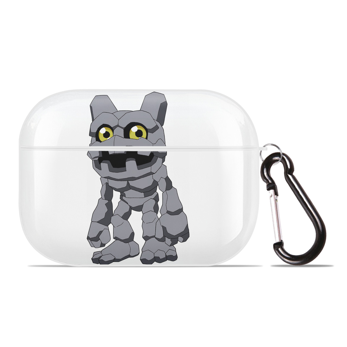 （画像用） Digimon デジタルモンスター/デジモン 【AirPods Pro用】ハードシェル保護ケース 耐衝撃・防指紋・カラビナ付き商品仕様