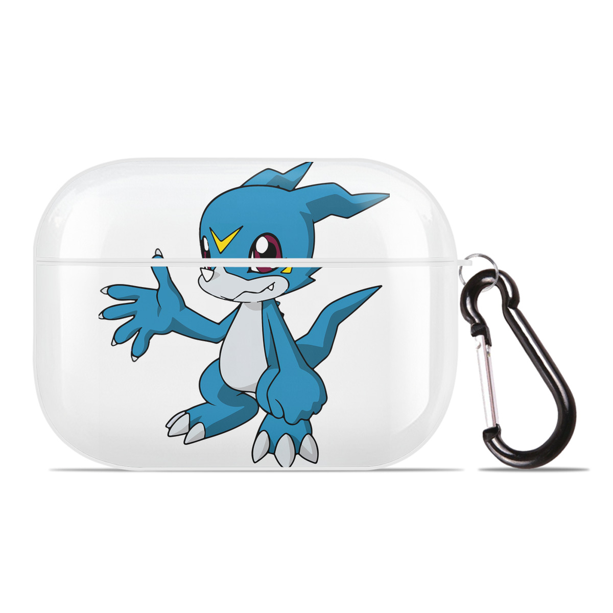（画像用） Digimon デジタルモンスター/デジモン 【AirPods Pro用】ハードシェル保護ケース 耐衝撃・防指紋・カラビナ付き商品仕様