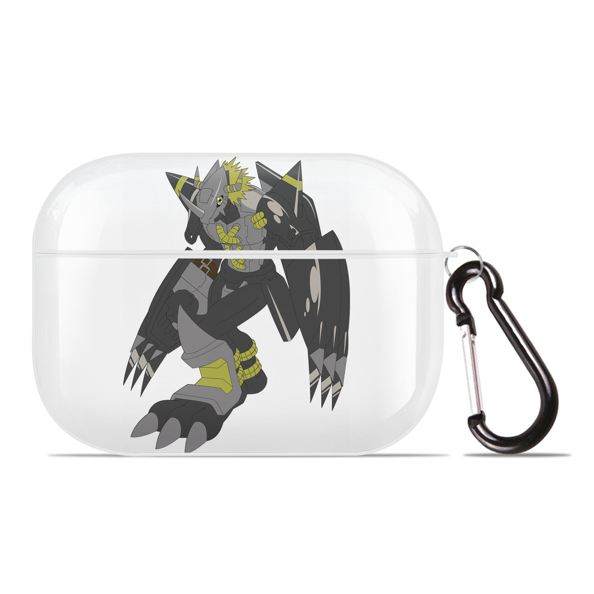 （画像用） Digimon デジタルモンスター/デジモン 【AirPods Pro用】ハードシェル保護ケース 耐衝撃・防指紋・カラビナ付き商品仕様