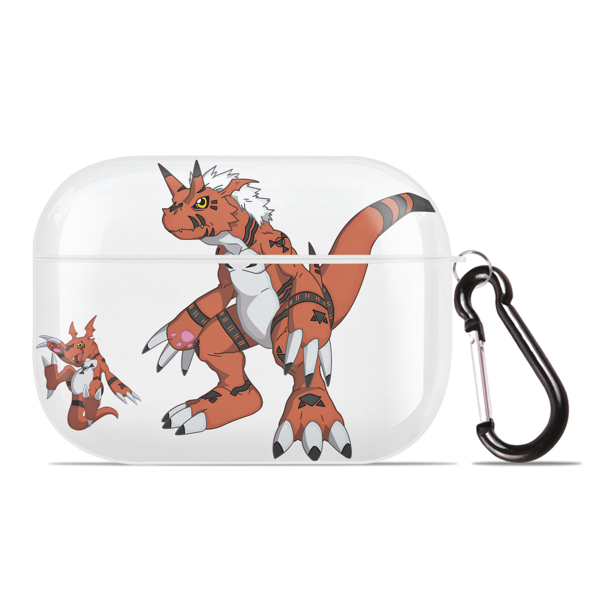 （画像用） Digimon デジタルモンスター/デジモン 【AirPods Pro用】ハードシェル保護ケース 耐衝撃・防指紋・カラビナ付き商品仕様