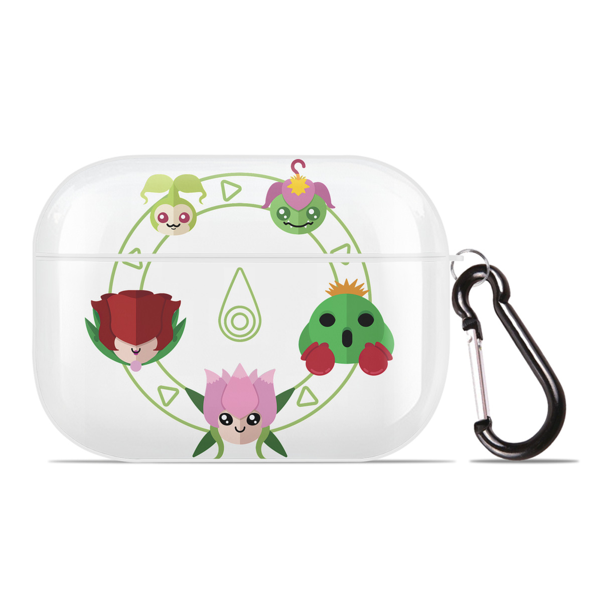 （画像用） Digimon デジタルモンスター/デジモン 【AirPods Pro用】ハードシェル保護ケース 耐衝撃・防指紋・カラビナ付き商品仕様