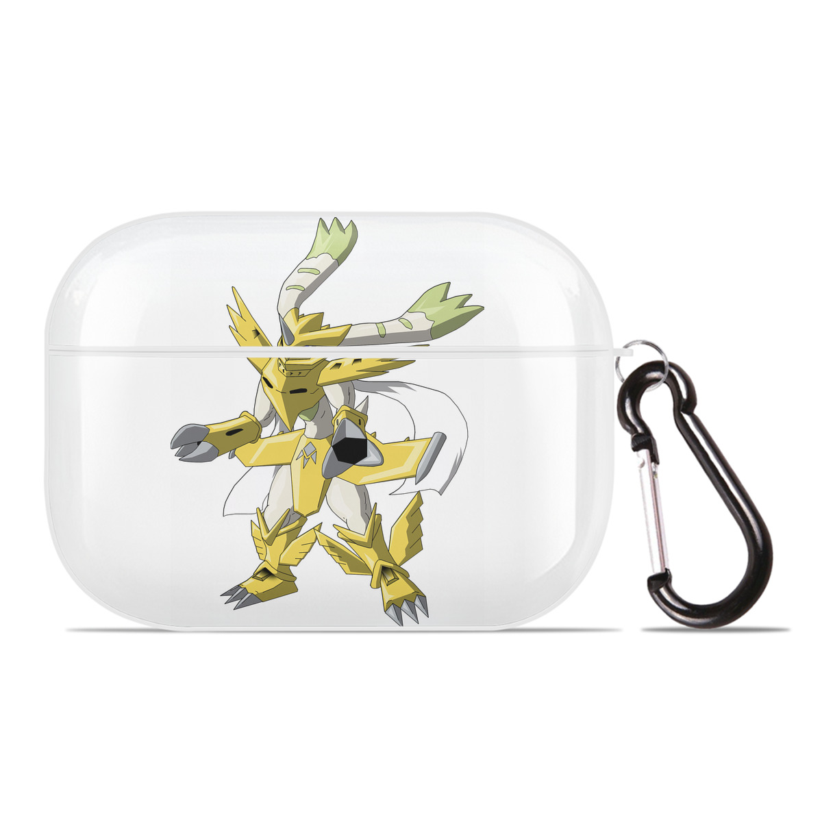 （画像用） Digimon デジタルモンスター/デジモン 【AirPods Pro用】ハードシェル保護ケース 耐衝撃・防指紋・カラビナ付き商品仕様