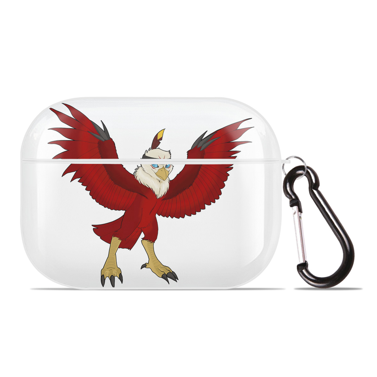 （画像用） Digimon デジタルモンスター/デジモン 【AirPods Pro用】ハードシェル保護ケース 耐衝撃・防指紋・カラビナ付き商品仕様