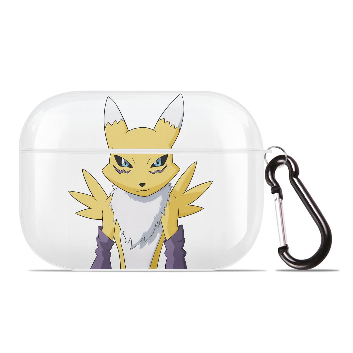 （画像用） Digimon デジタルモンスター/デジモン 【AirPods Pro用】ハードシェル保護ケース 耐衝撃・防指紋・カラビナ付き商品仕様