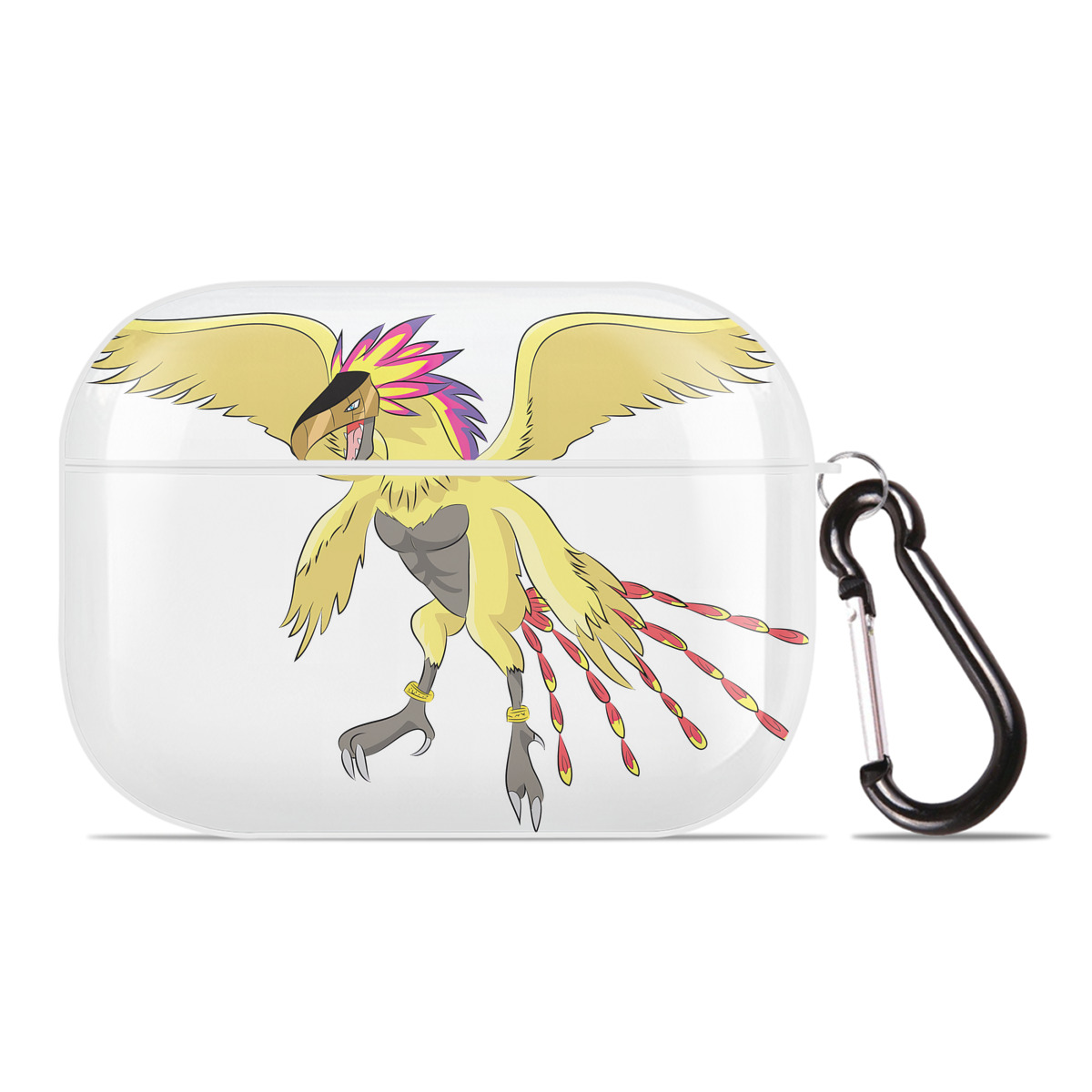 （画像用） Digimon デジタルモンスター/デジモン 【AirPods Pro用】ハードシェル保護ケース 耐衝撃・防指紋・カラビナ付き商品仕様