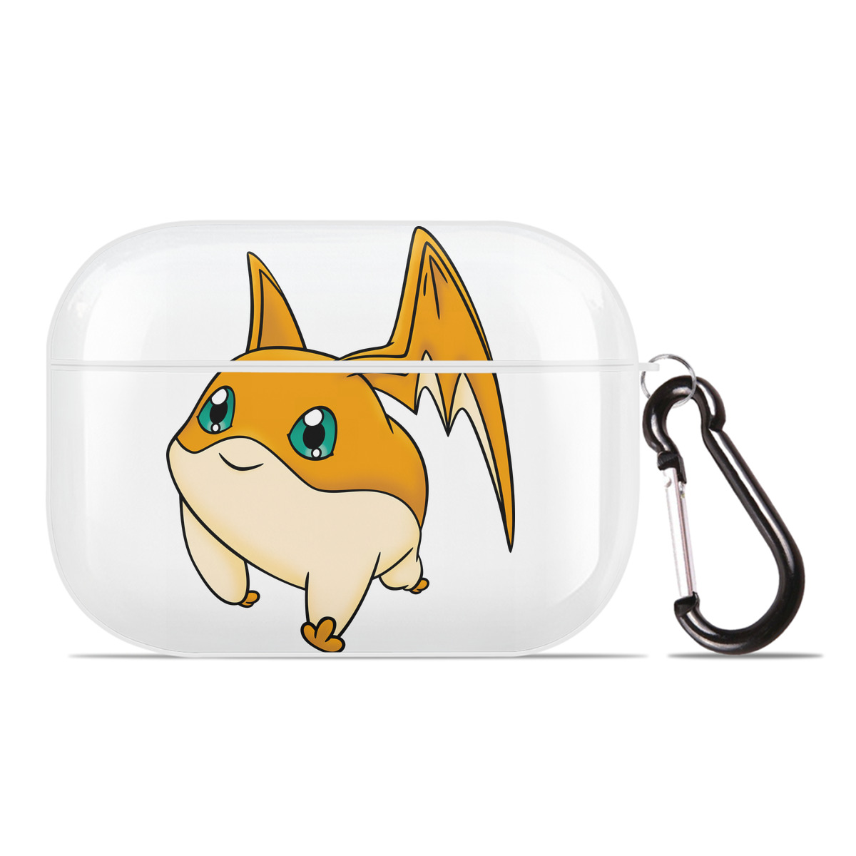 （画像用） Digimon デジタルモンスター/デジモン 【AirPods Pro用】ハードシェル保護ケース 耐衝撃・防指紋・カラビナ付き商品仕様