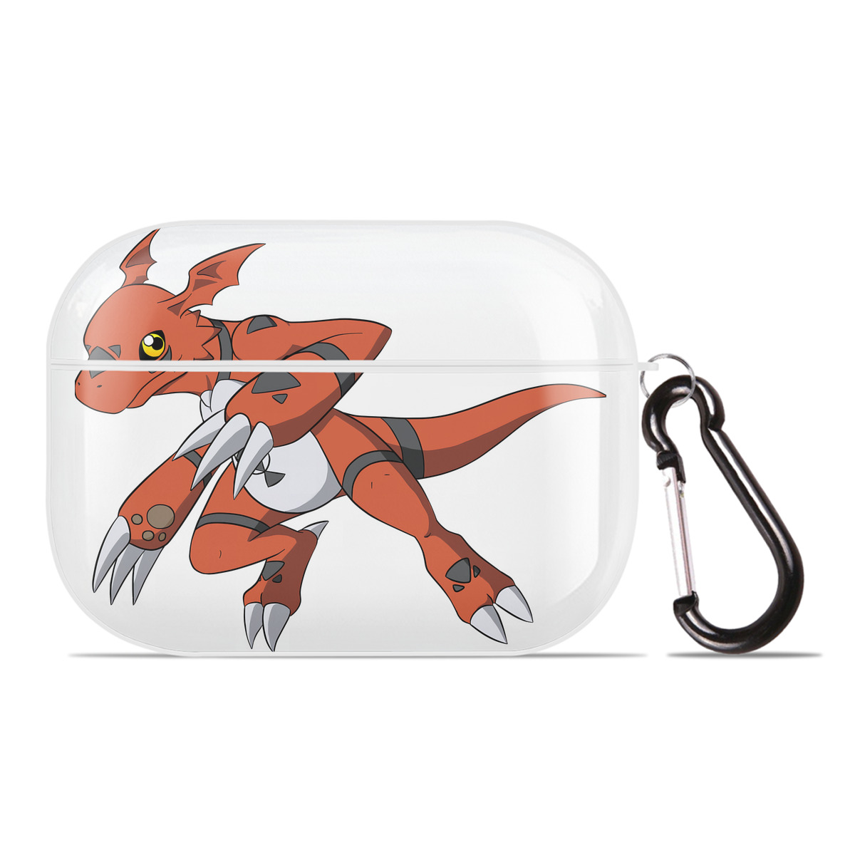 （画像用） Digimon デジタルモンスター/デジモン 【AirPods Pro用】ハードシェル保護ケース 耐衝撃・防指紋・カラビナ付き商品仕様
