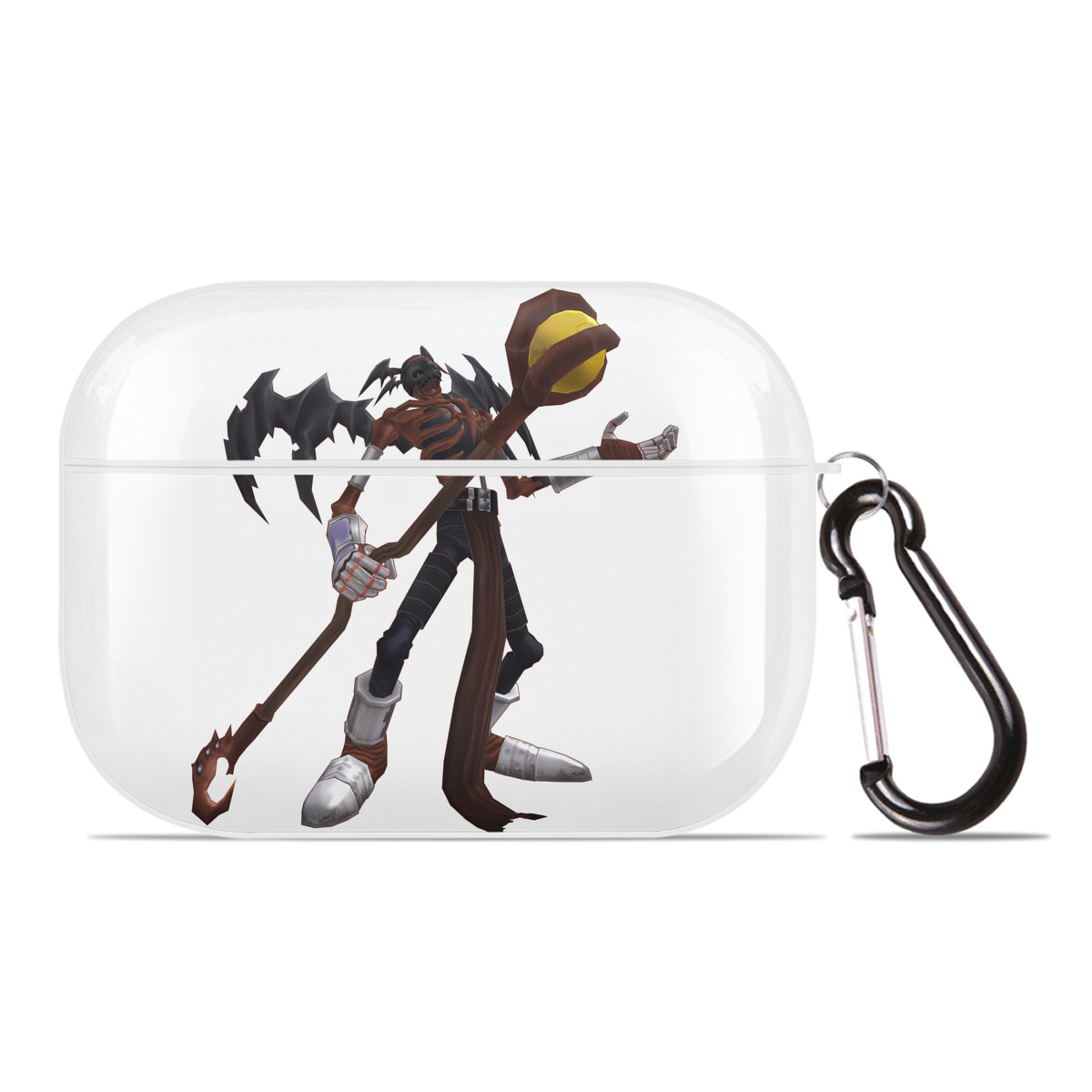 （画像用） Digimon デジタルモンスター/デジモン 【AirPods Pro用】ハードシェル保護ケース 耐衝撃・防指紋・カラビナ付き商品仕様