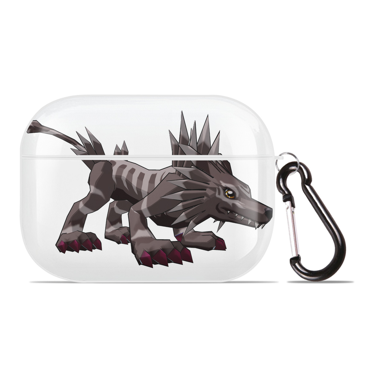 （画像用） Digimon デジタルモンスター/デジモン 【AirPods Pro用】ハードシェル保護ケース 耐衝撃・防指紋・カラビナ付き商品仕様