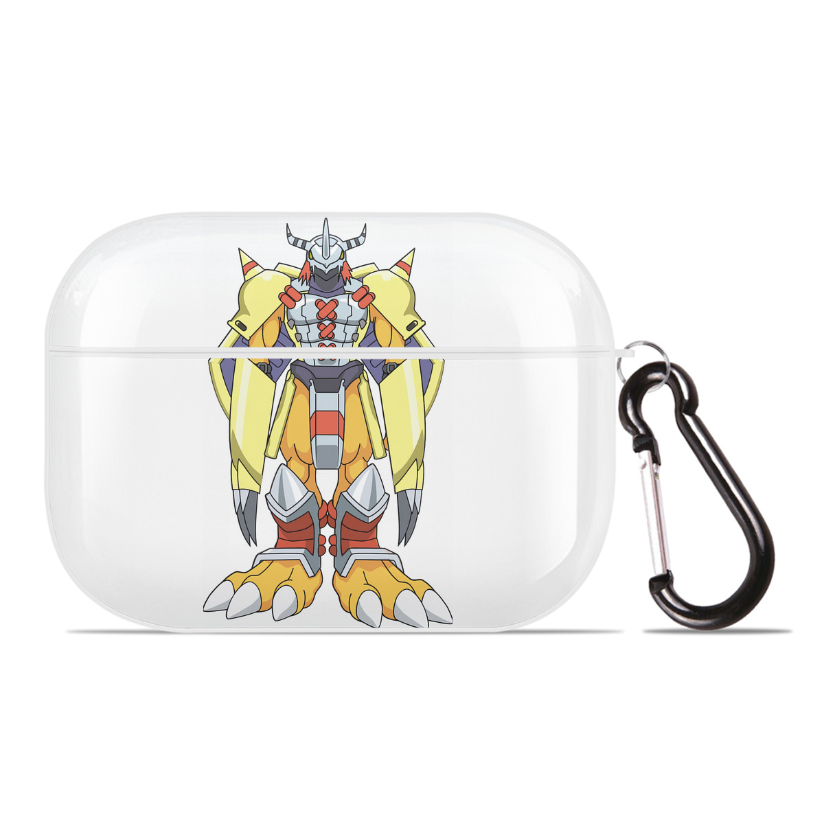 （画像用） Digimon デジタルモンスター/デジモン 【AirPods Pro用】ハードシェル保護ケース 耐衝撃・防指紋・カラビナ付き商品仕様