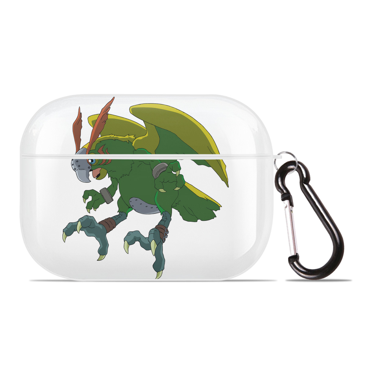 （画像用） Digimon デジタルモンスター/デジモン 【AirPods Pro用】ハードシェル保護ケース 耐衝撃・防指紋・カラビナ付き商品仕様