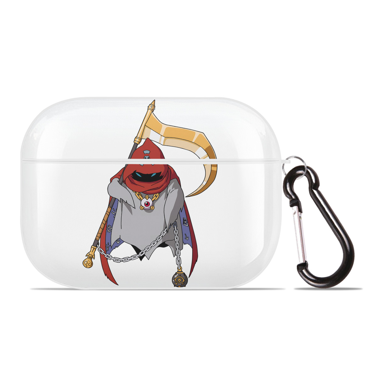 （画像用） Digimon デジタルモンスター/デジモン 【AirPods Pro用】ハードシェル保護ケース 耐衝撃・防指紋・カラビナ付き商品仕様