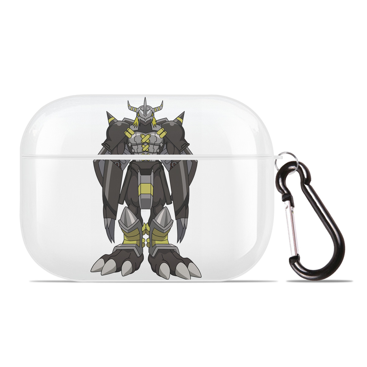 （画像用） Digimon デジタルモンスター/デジモン 【AirPods Pro用】ハードシェル保護ケース 耐衝撃・防指紋・カラビナ付き商品仕様