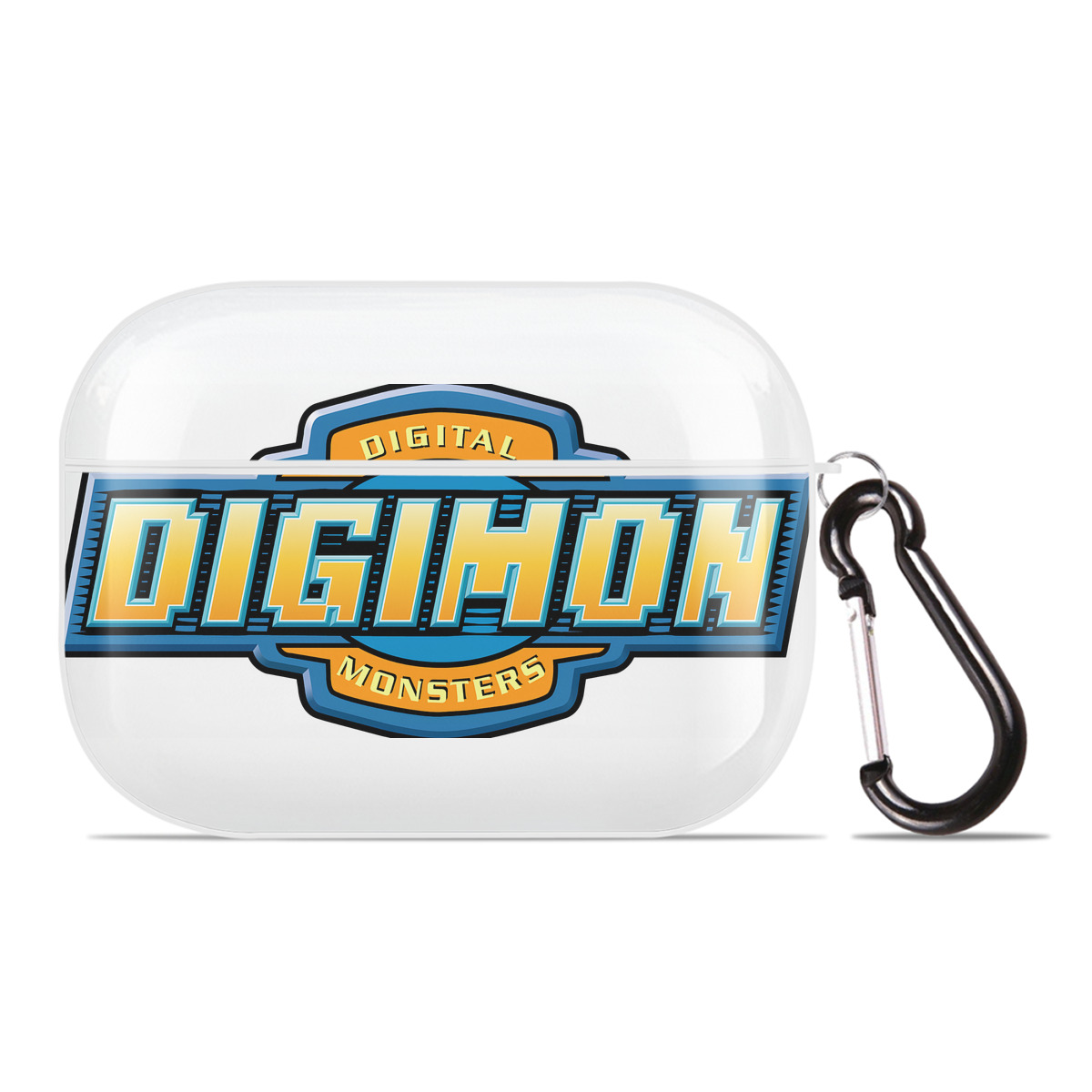 （画像用） Digimon デジタルモンスター/デジモン 【AirPods Pro用】ハードシェル保護ケース 耐衝撃・防指紋・カラビナ付き商品仕様