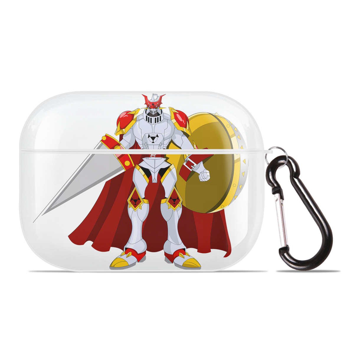 （画像用） Digimon デジタルモンスター/デジモン 【AirPods Pro用】ハードシェル保護ケース 耐衝撃・防指紋・カラビナ付き商品仕様