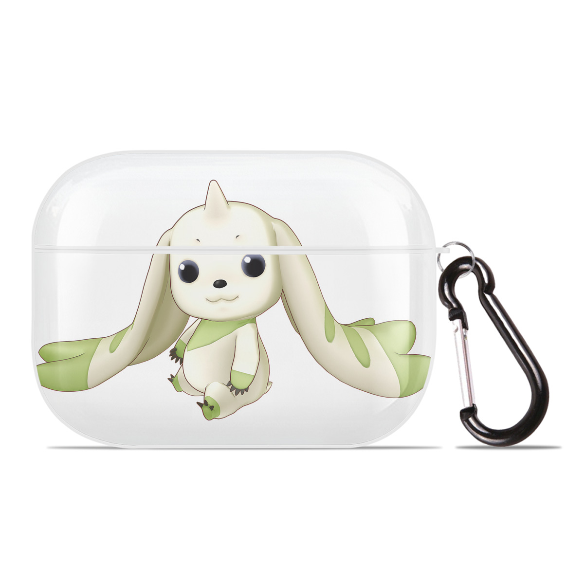 （画像用） Digimon デジタルモンスター/デジモン 【AirPods Pro用】ハードシェル保護ケース 耐衝撃・防指紋・カラビナ付き商品仕様