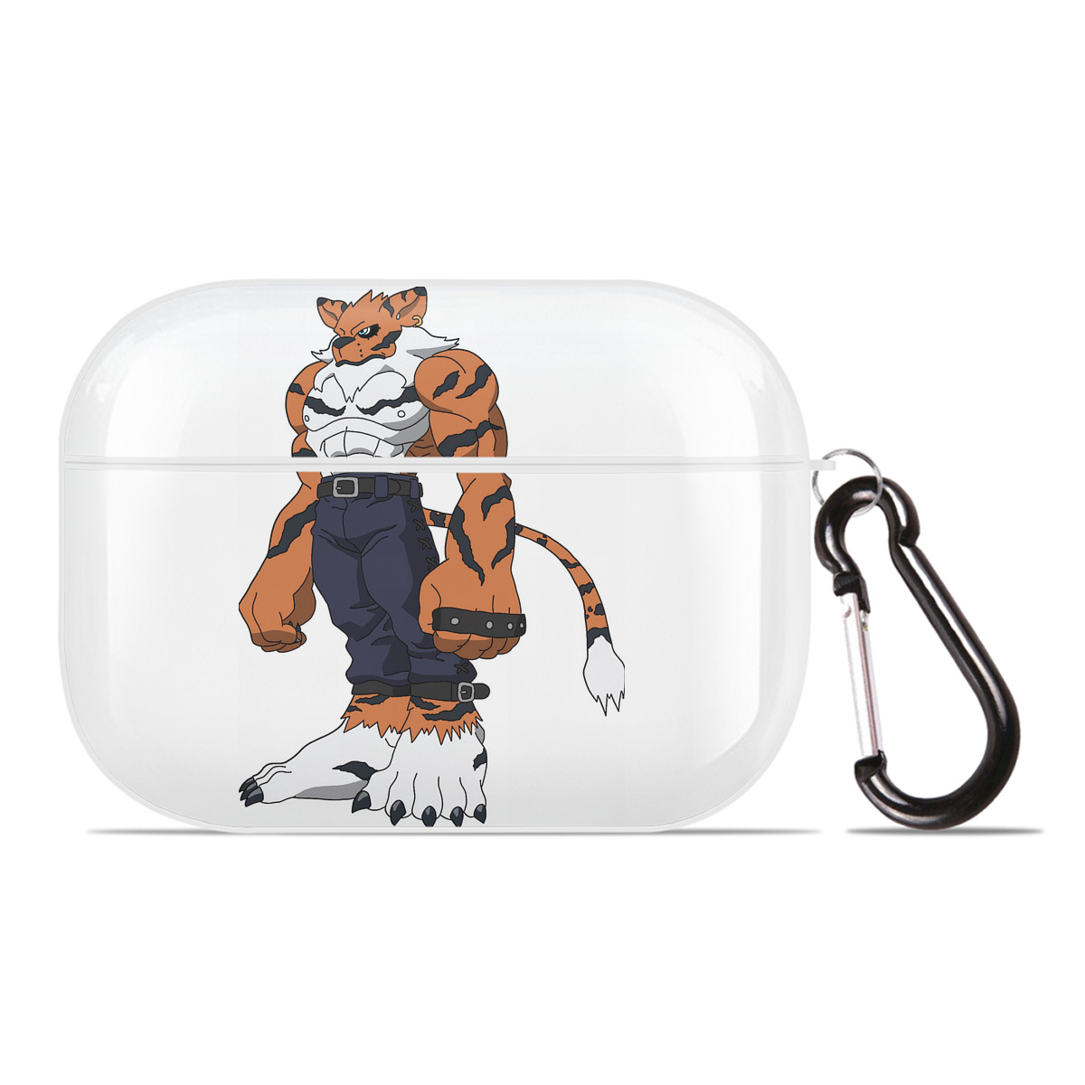 （画像用） Digimon デジタルモンスター/デジモン 【AirPods Pro用】ハードシェル保護ケース 耐衝撃・防指紋・カラビナ付き商品仕様