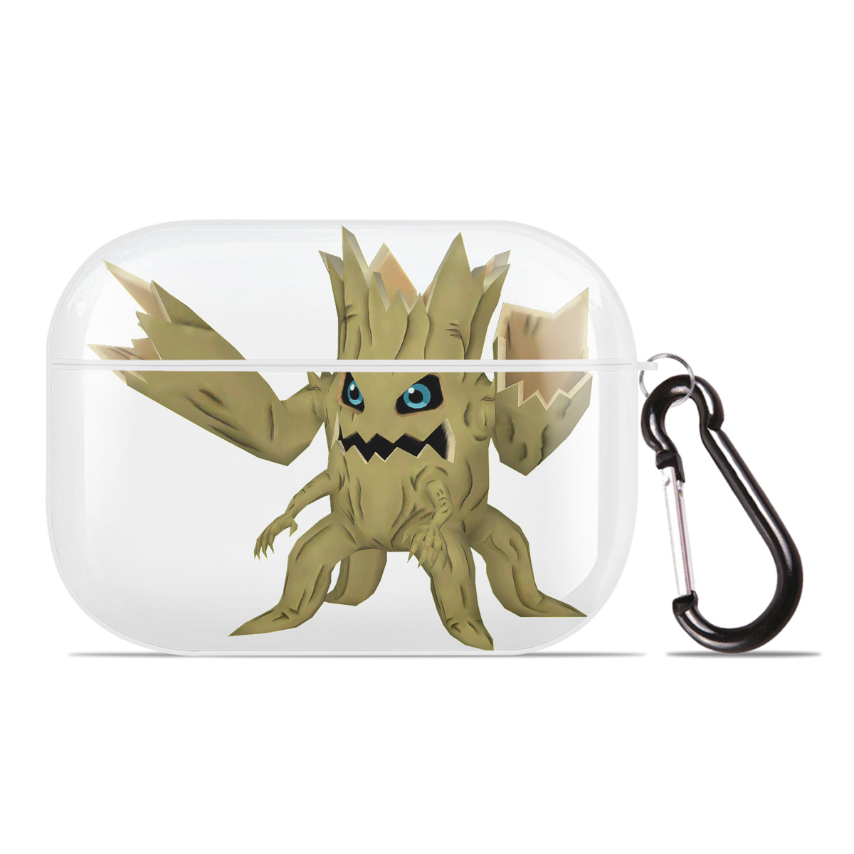（画像用） Digimon デジタルモンスター/デジモン 【AirPods Pro用】ハードシェル保護ケース 耐衝撃・防指紋・カラビナ付き商品仕様