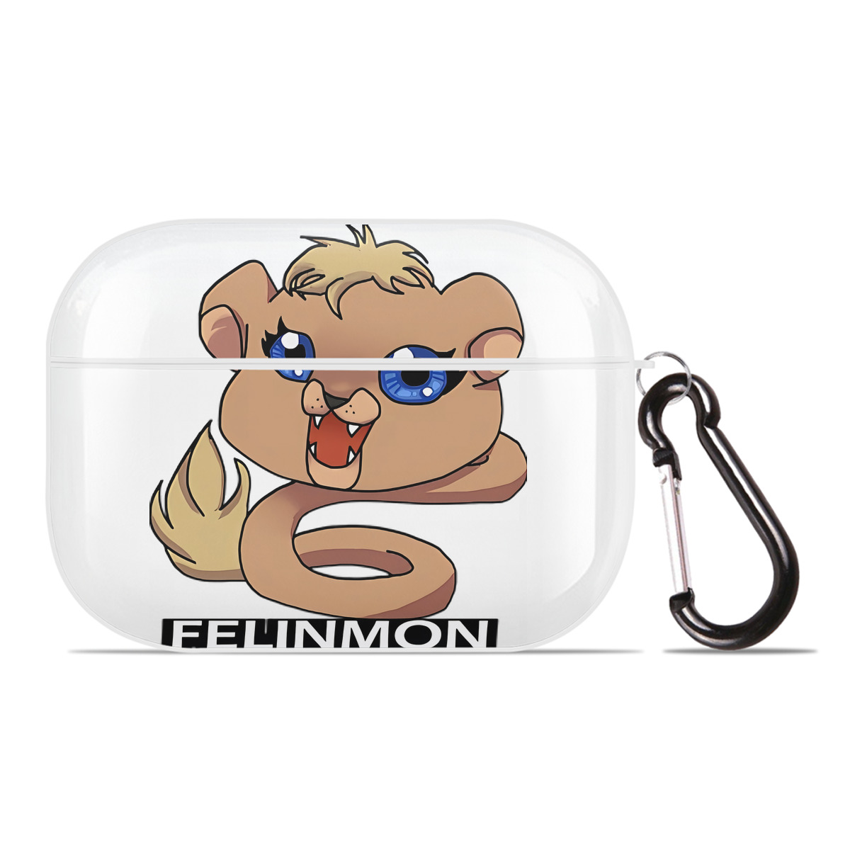 （画像用） Digimon デジタルモンスター/デジモン 【AirPods Pro用】ハードシェル保護ケース 耐衝撃・防指紋・カラビナ付き商品仕様