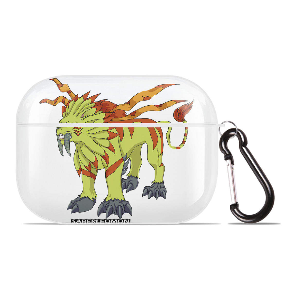 （画像用） Digimon デジタルモンスター/デジモン 【AirPods Pro用】ハードシェル保護ケース 耐衝撃・防指紋・カラビナ付き商品仕様