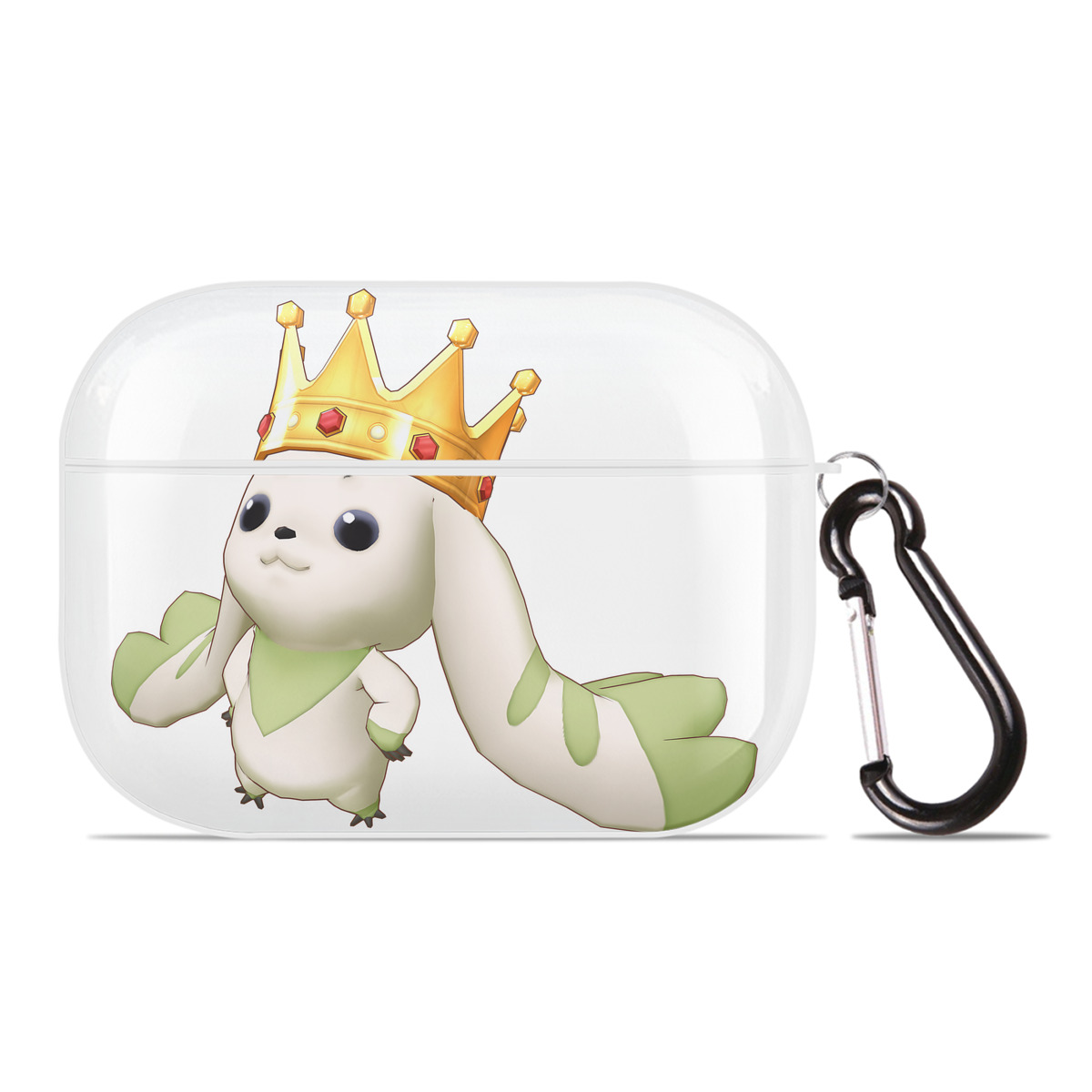 （画像用） Digimon デジタルモンスター/デジモン 【AirPods Pro用】ハードシェル保護ケース 耐衝撃・防指紋・カラビナ付き商品仕様