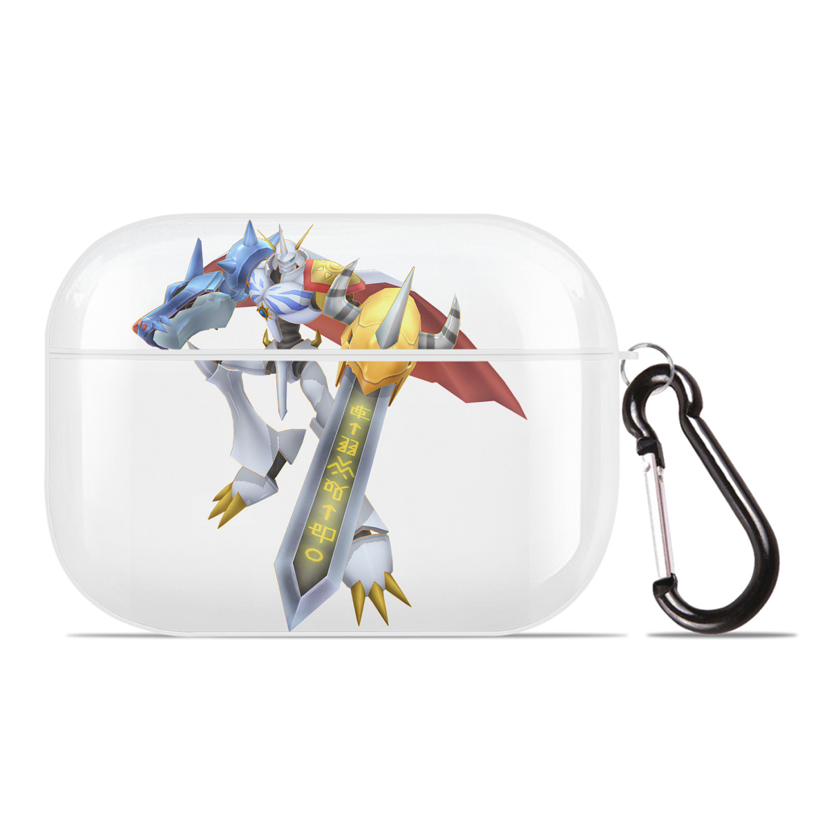（画像用） Digimon デジタルモンスター/デジモン 【AirPods Pro用】ハードシェル保護ケース 耐衝撃・防指紋・カラビナ付き商品仕様