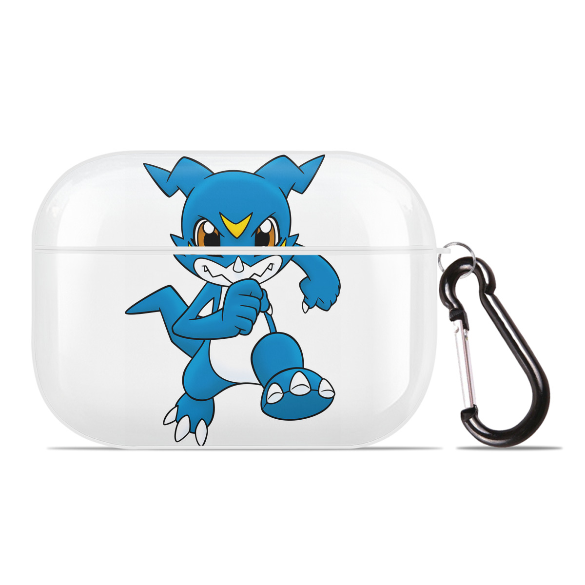 （画像用） Digimon デジタルモンスター/デジモン 【AirPods Pro用】ハードシェル保護ケース 耐衝撃・防指紋・カラビナ付き商品仕様