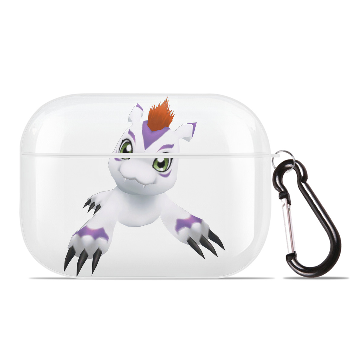 （画像用） Digimon デジタルモンスター/デジモン 【AirPods Pro用】ハードシェル保護ケース 耐衝撃・防指紋・カラビナ付き商品仕様