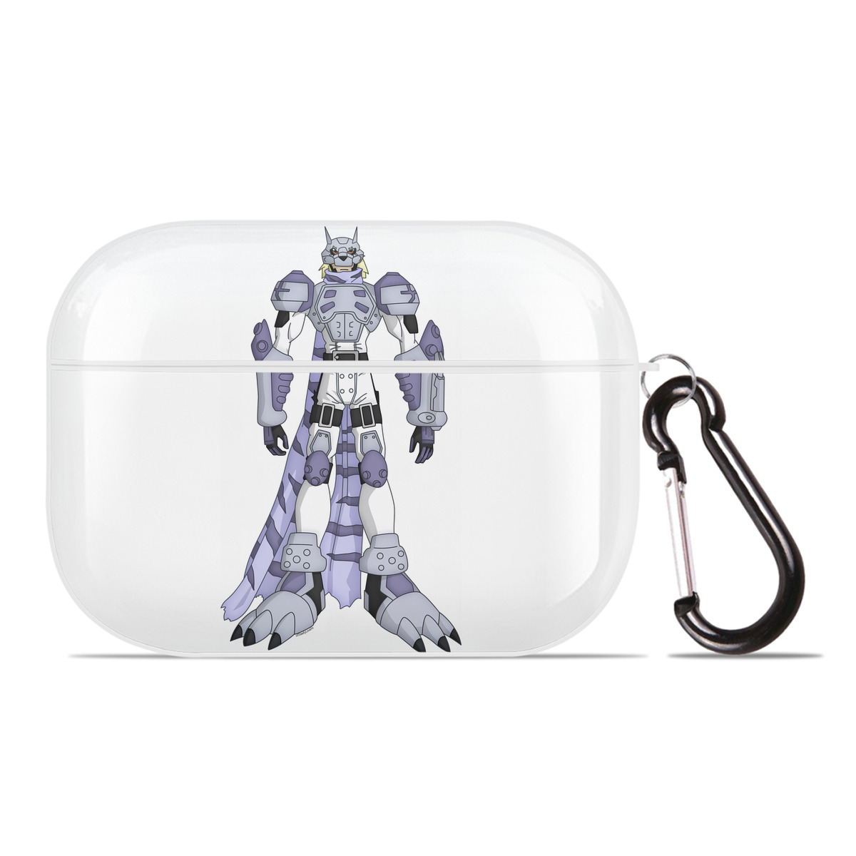 （画像用） Digimon デジタルモンスター/デジモン 【AirPods Pro用】ハードシェル保護ケース 耐衝撃・防指紋・カラビナ付き商品仕様