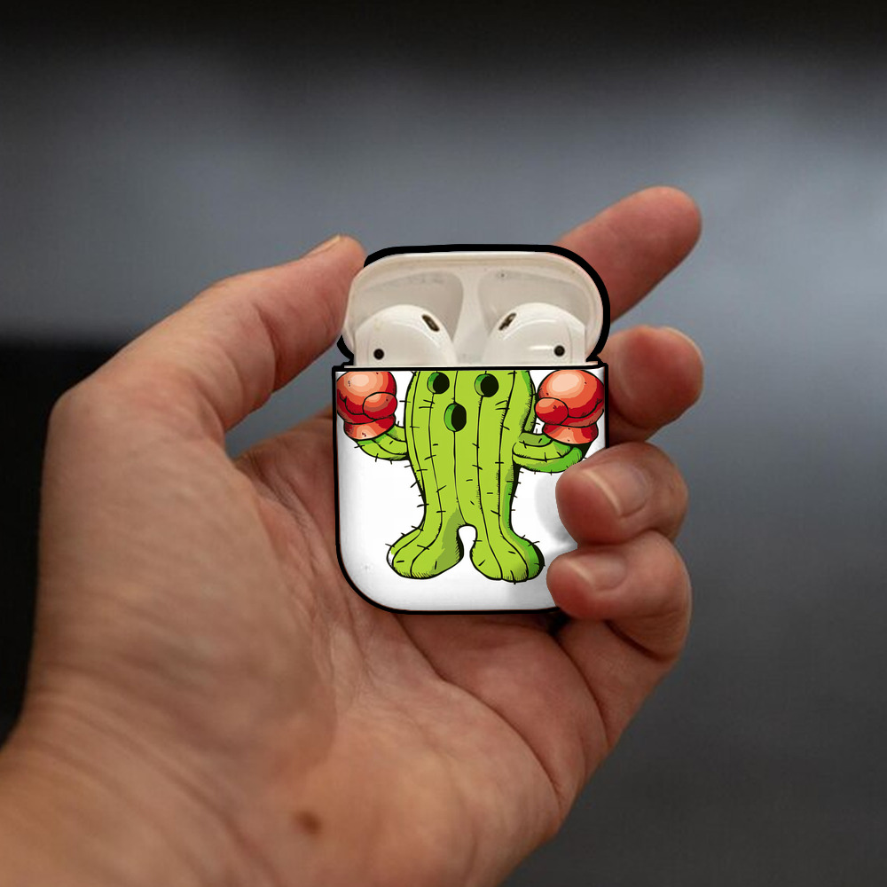 Digimon デジタルモンスター/デジモン AirPods 第2世代保護ケース ハードシェル ブラック 耐衝撃・防指紋・カラビナ付き