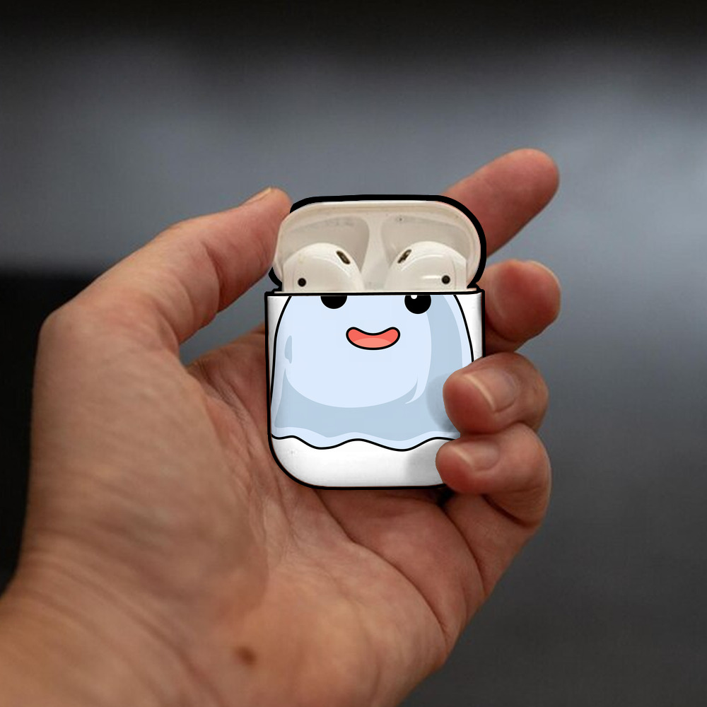 Digimon デジタルモンスター/デジモン AirPods 第2世代保護ケース ハードシェル ブラック 耐衝撃・防指紋・カラビナ付き
