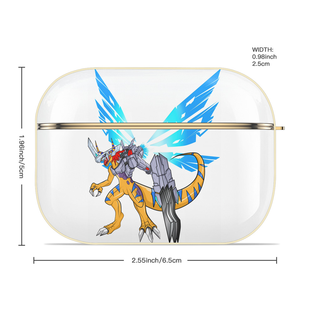 Digimon デジタルモンスター/デジモン 【AirPods Pro用】ハードシェル保護ケース｜耐衝撃・防指紋・カラビナ付き商品仕様