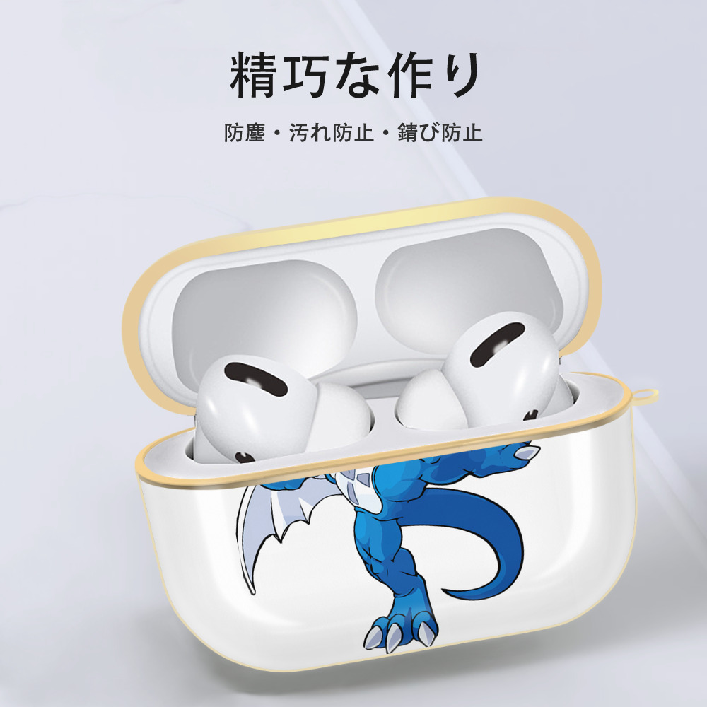 Digimon デジタルモンスター/デジモン 【AirPods Pro用】ハードシェル保護ケース｜耐衝撃・防指紋・カラビナ付き商品仕様