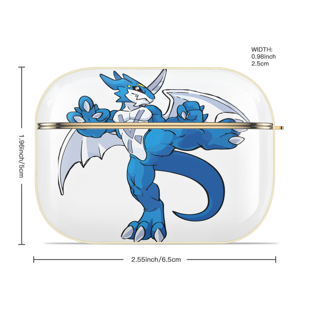 Digimon デジタルモンスター/デジモン 【AirPods Pro用】ハードシェル保護ケース｜耐衝撃・防指紋・カラビナ付き商品仕様