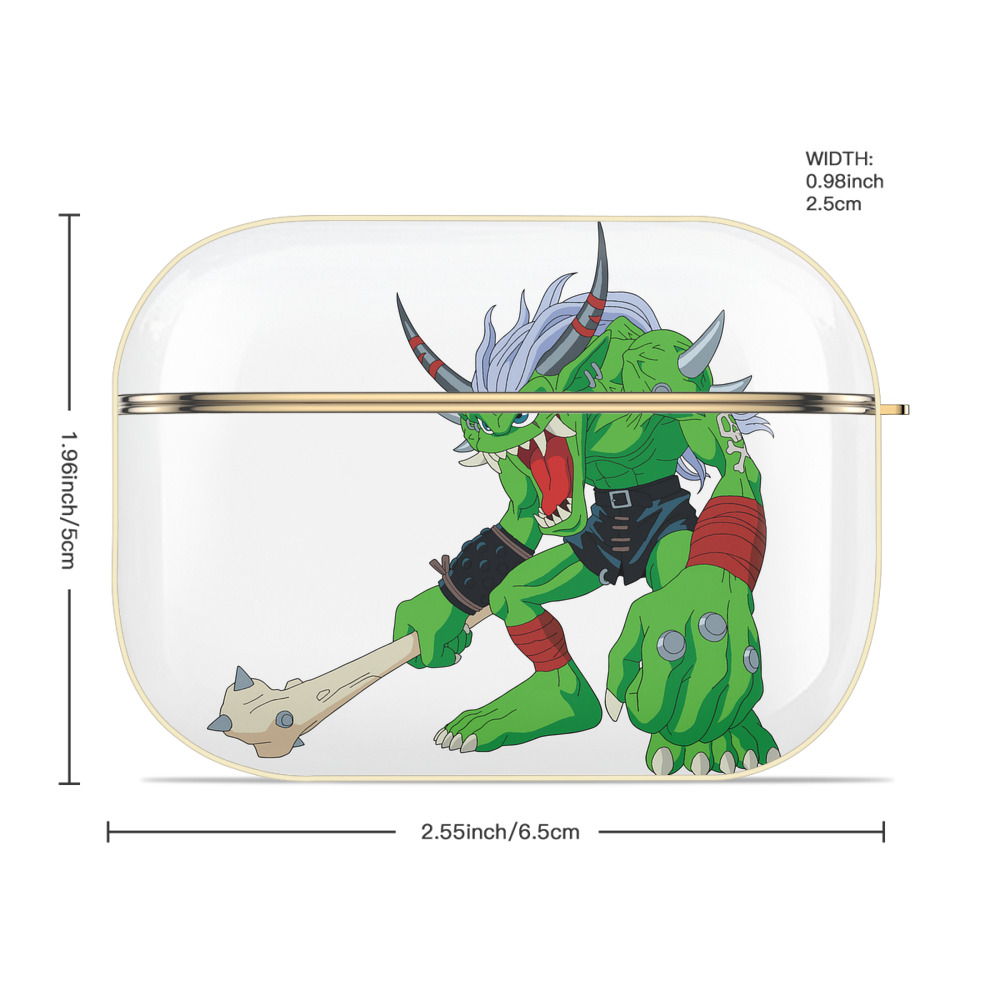 Digimon デジタルモンスター/デジモン 【AirPods Pro用】ハードシェル保護ケース｜耐衝撃・防指紋・カラビナ付き商品仕様