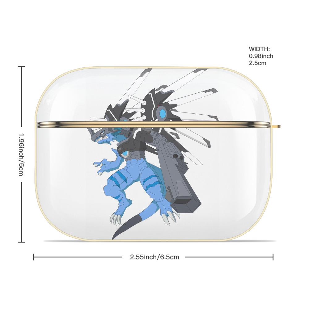 Digimon デジタルモンスター/デジモン 【AirPods Pro用】ハードシェル保護ケース｜耐衝撃・防指紋・カラビナ付き商品仕様