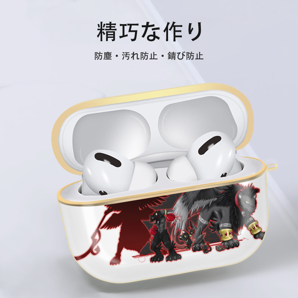 Digimon デジタルモンスター/デジモン 【AirPods Pro用】ハードシェル保護ケース｜耐衝撃・防指紋・カラビナ付き商品仕様