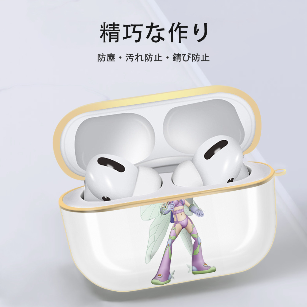 Digimon デジタルモンスター/デジモン 【AirPods Pro用】ハードシェル保護ケース｜耐衝撃・防指紋・カラビナ付き商品仕様