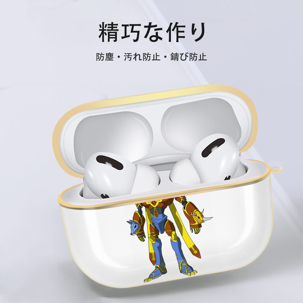 Digimon デジタルモンスター/デジモン 【AirPods Pro用】ハードシェル保護ケース｜耐衝撃・防指紋・カラビナ付き商品仕様