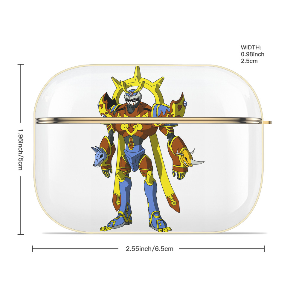 Digimon デジタルモンスター/デジモン 【AirPods Pro用】ハードシェル保護ケース｜耐衝撃・防指紋・カラビナ付き商品仕様