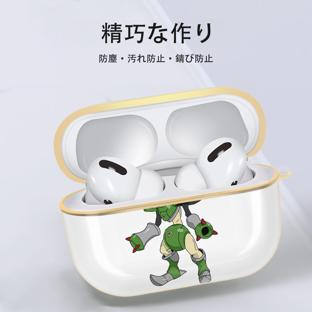 Digimon デジタルモンスター/デジモン 【AirPods Pro用】ハードシェル保護ケース｜耐衝撃・防指紋・カラビナ付き商品仕様