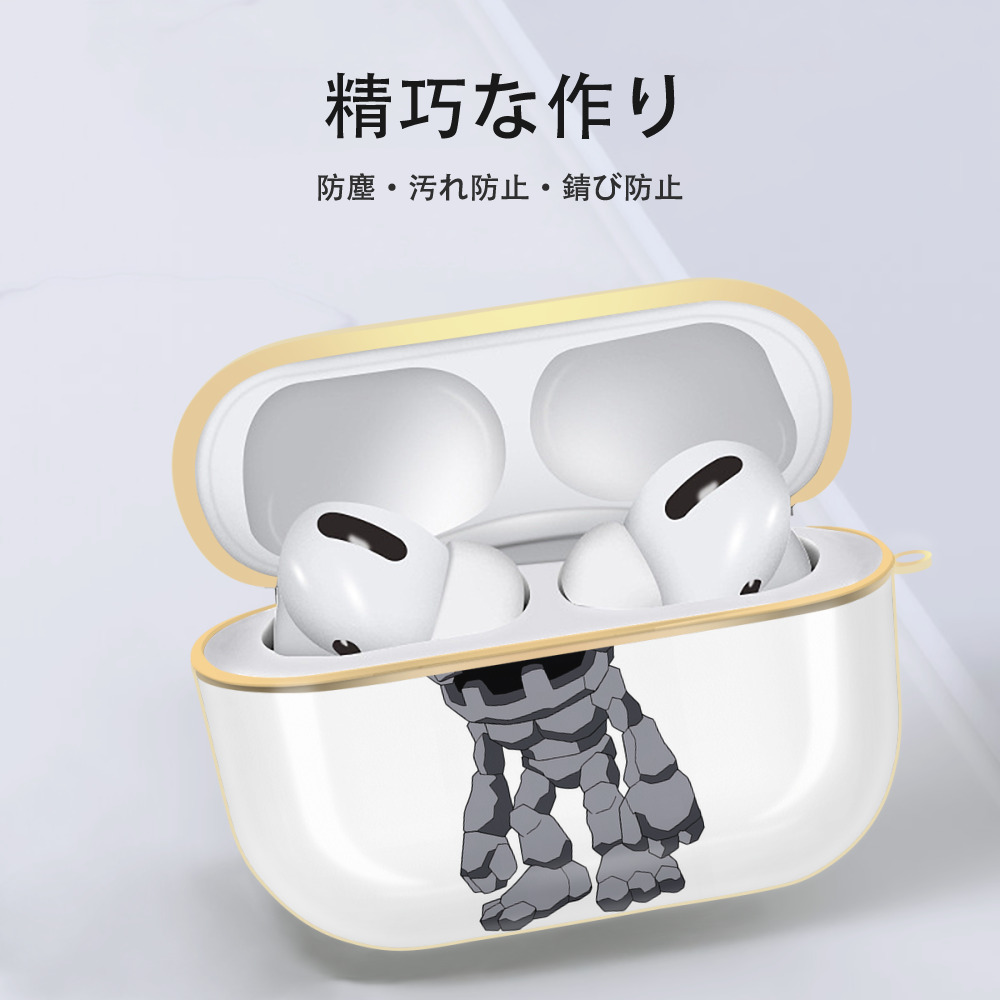 Digimon デジタルモンスター/デジモン 【AirPods Pro用】ハードシェル保護ケース｜耐衝撃・防指紋・カラビナ付き商品仕様