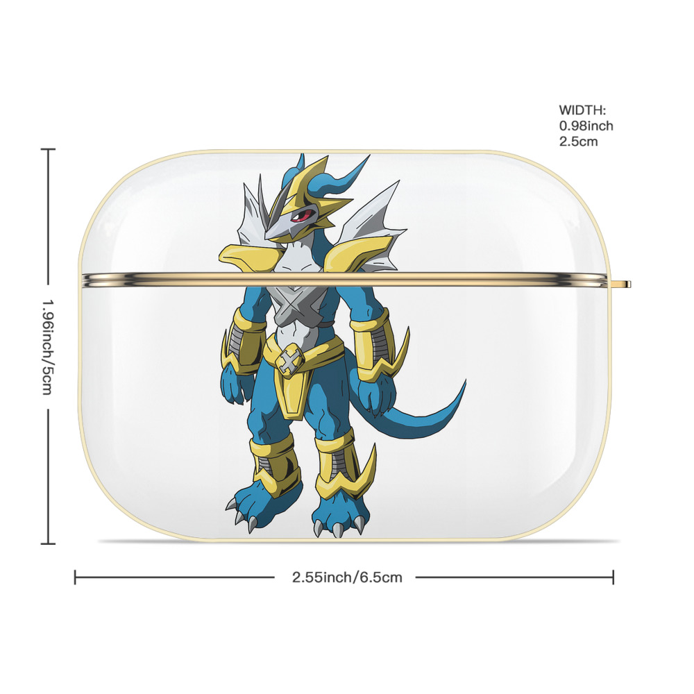Digimon デジタルモンスター/デジモン 【AirPods Pro用】ハードシェル保護ケース｜耐衝撃・防指紋・カラビナ付き商品仕様