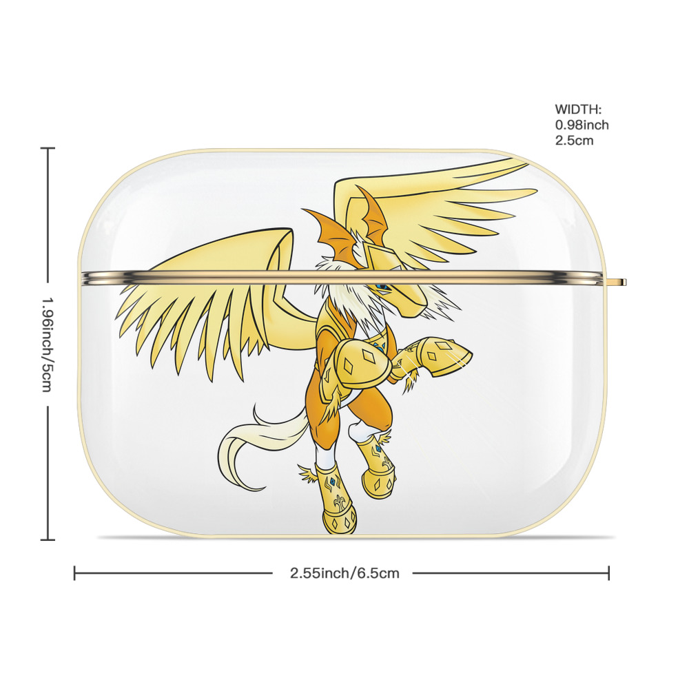 Digimon デジタルモンスター/デジモン 【AirPods Pro用】ハードシェル保護ケース｜耐衝撃・防指紋・カラビナ付き商品仕様