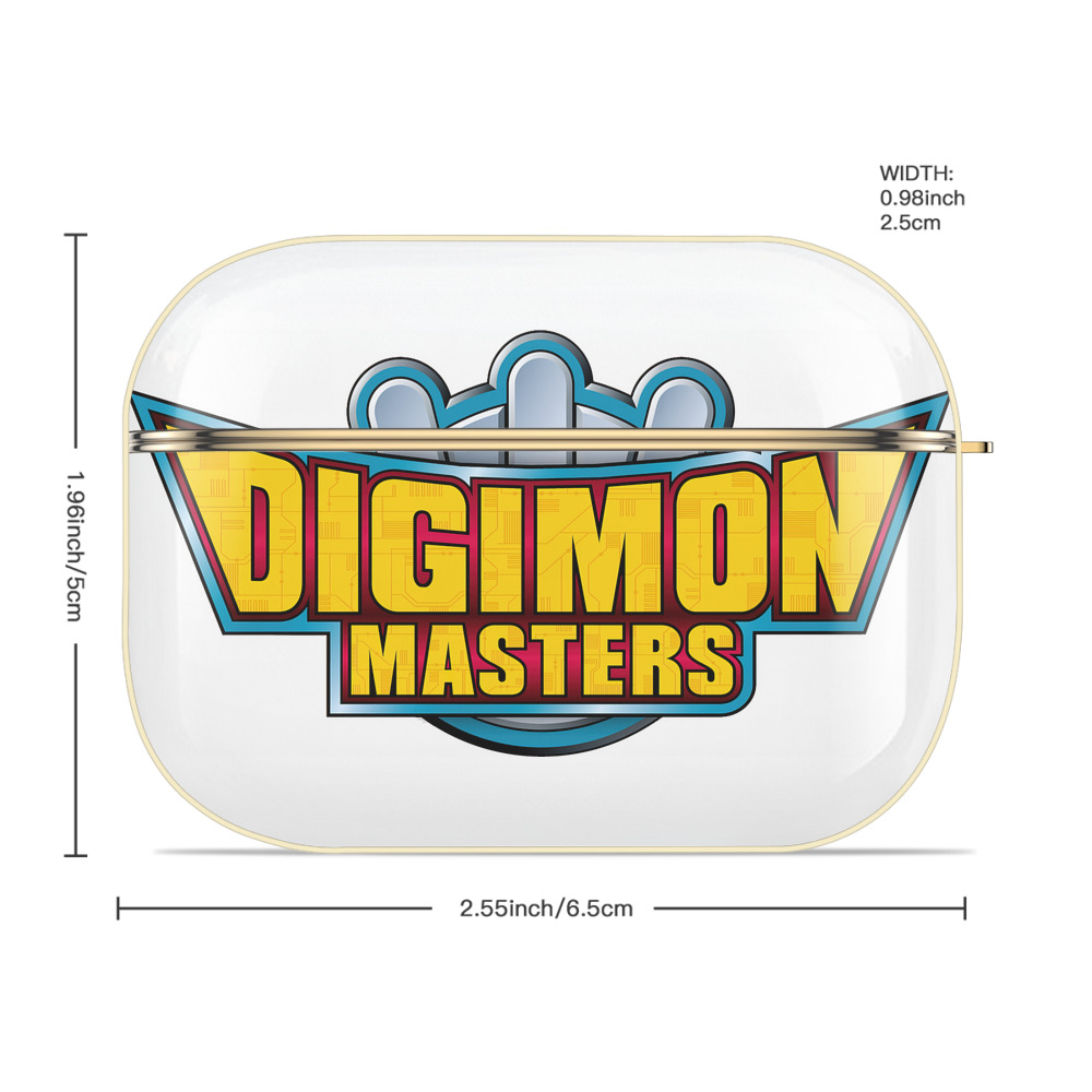 Digimon デジタルモンスター/デジモン 【AirPods Pro用】ハードシェル保護ケース｜耐衝撃・防指紋・カラビナ付き商品仕様