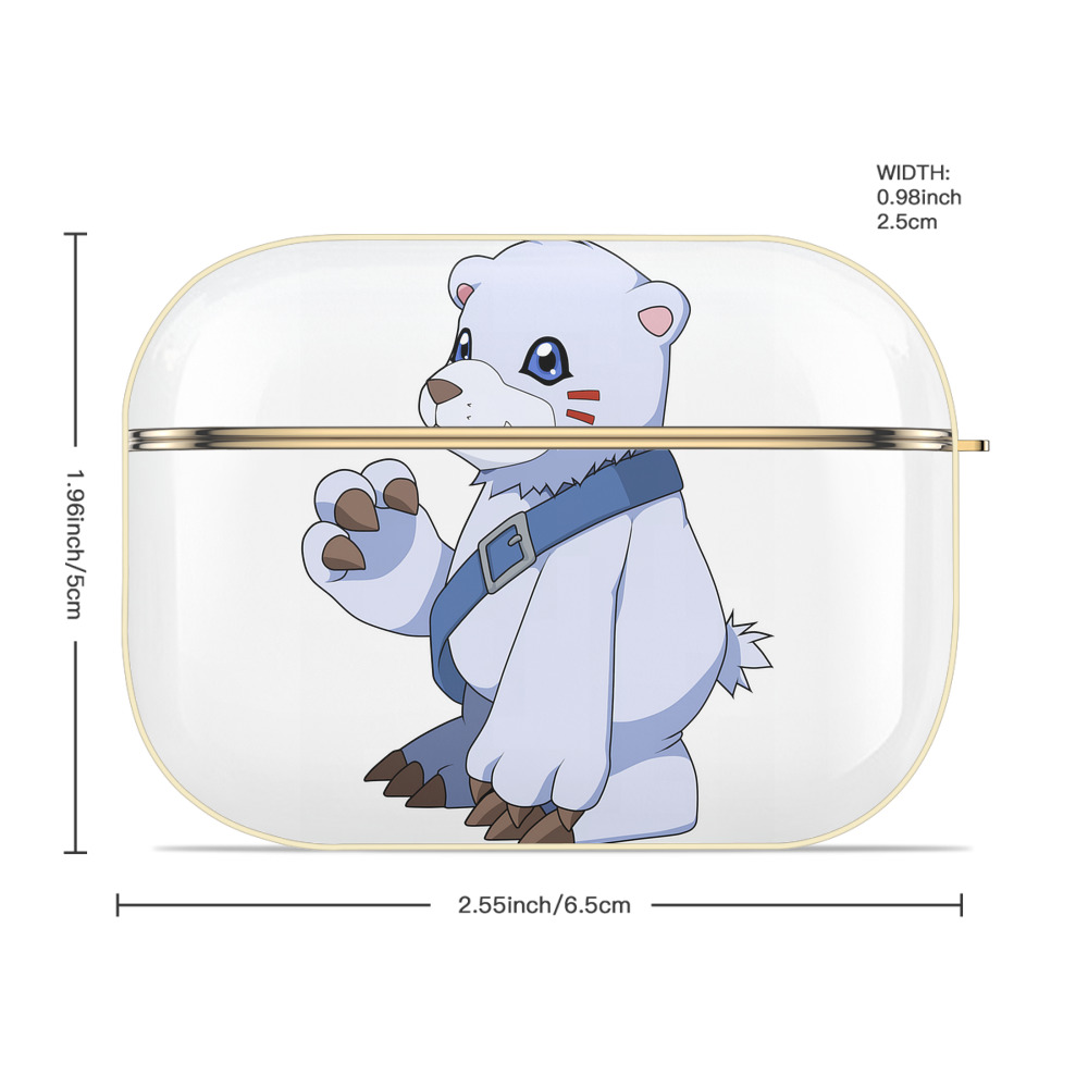 Digimon デジタルモンスター/デジモン 【AirPods Pro用】ハードシェル保護ケース｜耐衝撃・防指紋・カラビナ付き商品仕様
