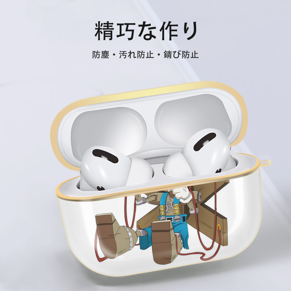 Digimon デジタルモンスター/デジモン 【AirPods Pro用】ハードシェル保護ケース｜耐衝撃・防指紋・カラビナ付き商品仕様