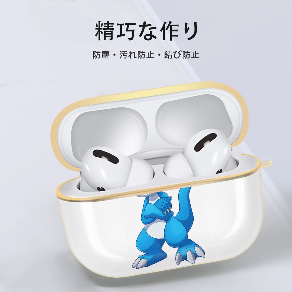 Digimon デジタルモンスター/デジモン 【AirPods Pro用】ハードシェル保護ケース｜耐衝撃・防指紋・カラビナ付き商品仕様